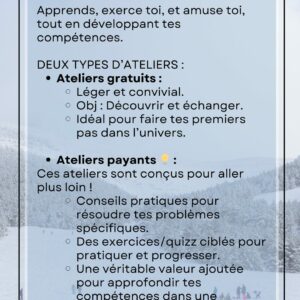 Les rendez-vous d’Avril ✨